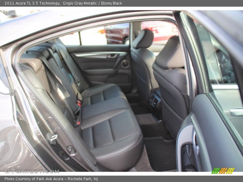 Grigio Gray Metallic / Ebony Black 2011 Acura TL 3.5 Technology