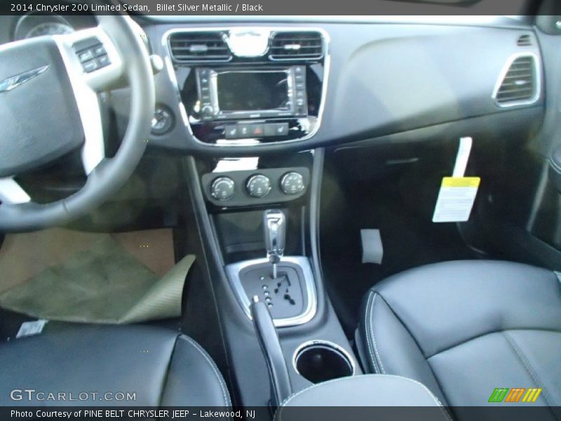 Billet Silver Metallic / Black 2014 Chrysler 200 Limited Sedan