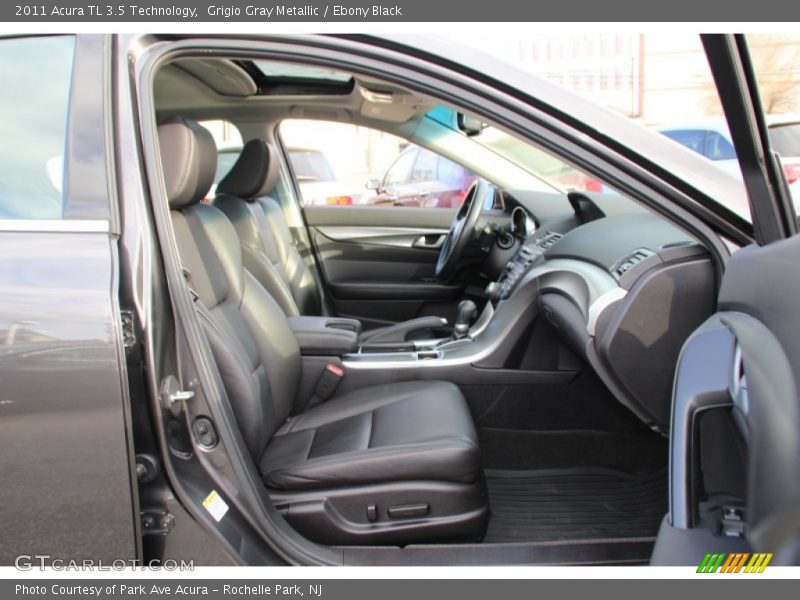 Grigio Gray Metallic / Ebony Black 2011 Acura TL 3.5 Technology