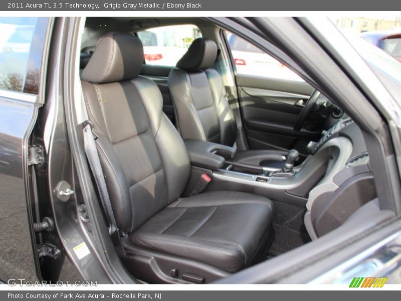 Grigio Gray Metallic / Ebony Black 2011 Acura TL 3.5 Technology