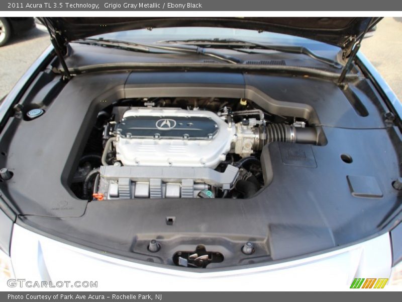 Grigio Gray Metallic / Ebony Black 2011 Acura TL 3.5 Technology