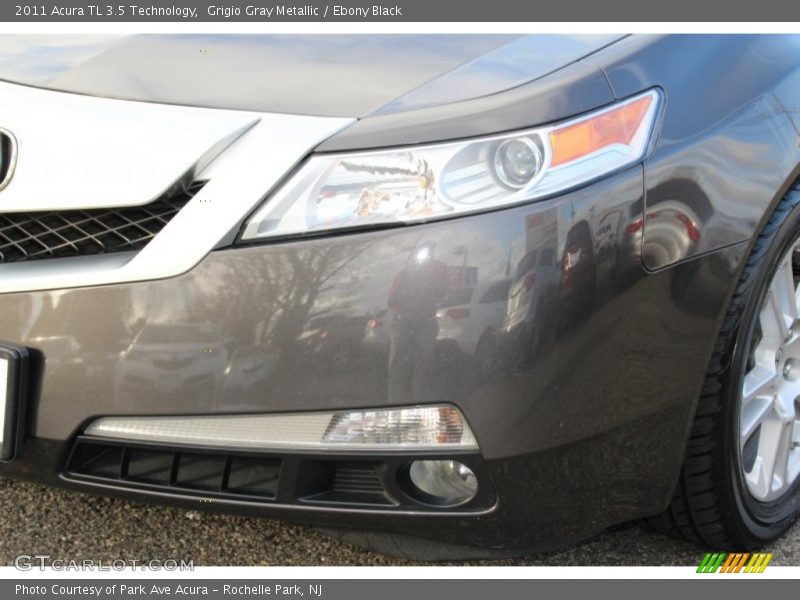 Grigio Gray Metallic / Ebony Black 2011 Acura TL 3.5 Technology