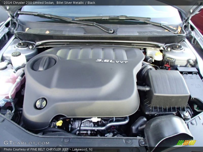 Billet Silver Metallic / Black 2014 Chrysler 200 Limited Sedan