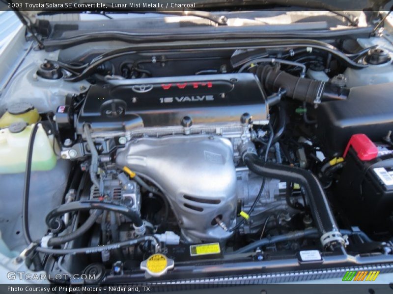 Lunar Mist Metallic / Charcoal 2003 Toyota Solara SE Convertible