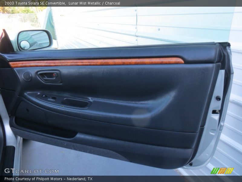 Lunar Mist Metallic / Charcoal 2003 Toyota Solara SE Convertible