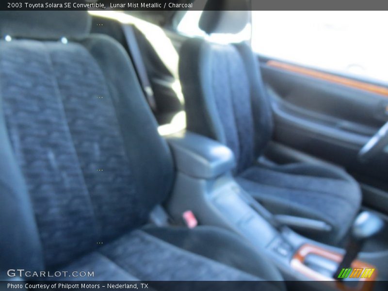 Lunar Mist Metallic / Charcoal 2003 Toyota Solara SE Convertible