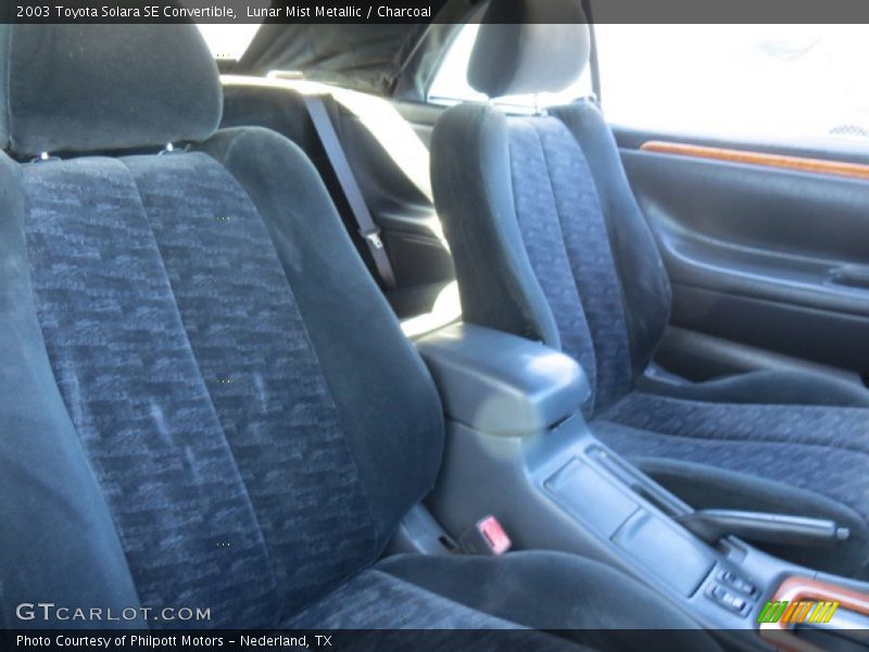 Lunar Mist Metallic / Charcoal 2003 Toyota Solara SE Convertible