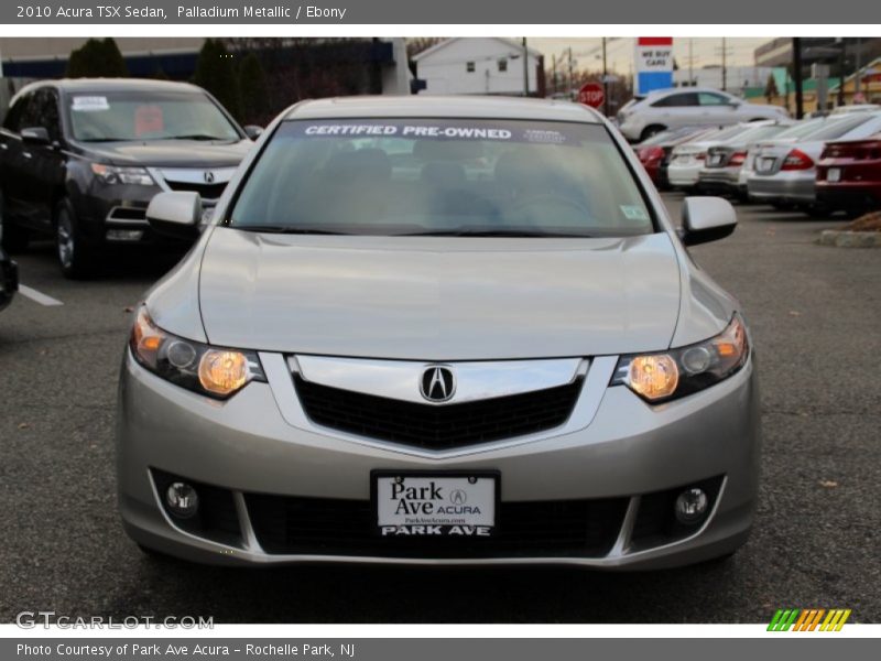Palladium Metallic / Ebony 2010 Acura TSX Sedan