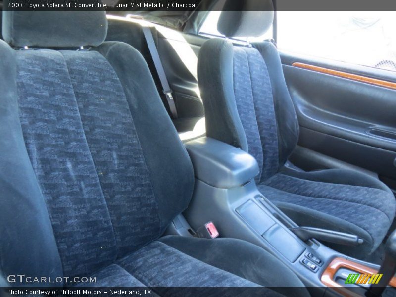 Lunar Mist Metallic / Charcoal 2003 Toyota Solara SE Convertible