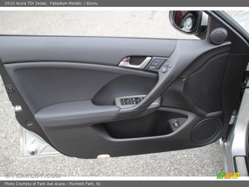 Palladium Metallic / Ebony 2010 Acura TSX Sedan