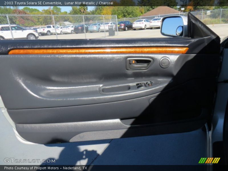 Lunar Mist Metallic / Charcoal 2003 Toyota Solara SE Convertible