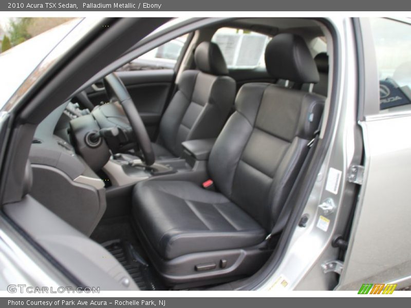 Palladium Metallic / Ebony 2010 Acura TSX Sedan