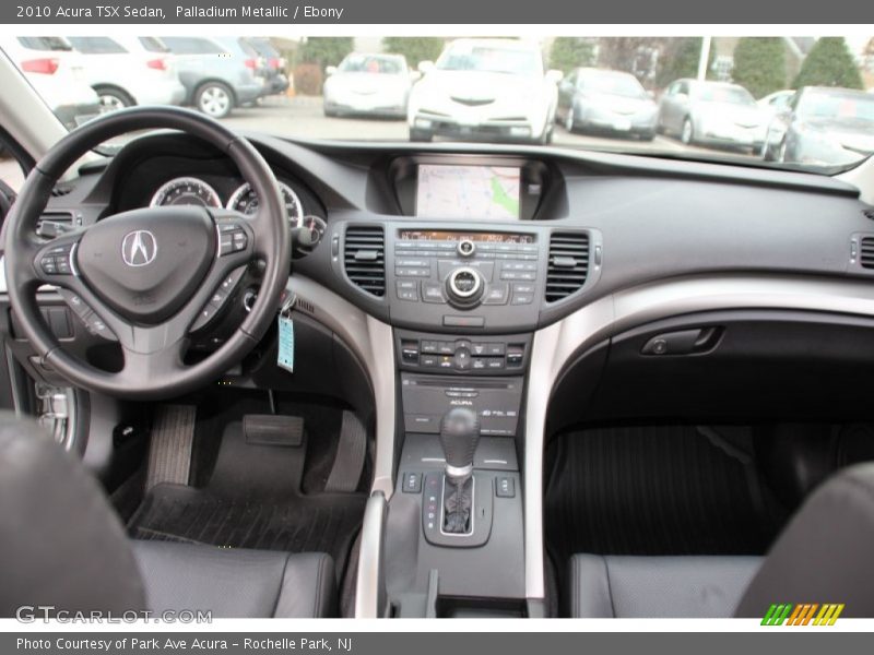 Palladium Metallic / Ebony 2010 Acura TSX Sedan
