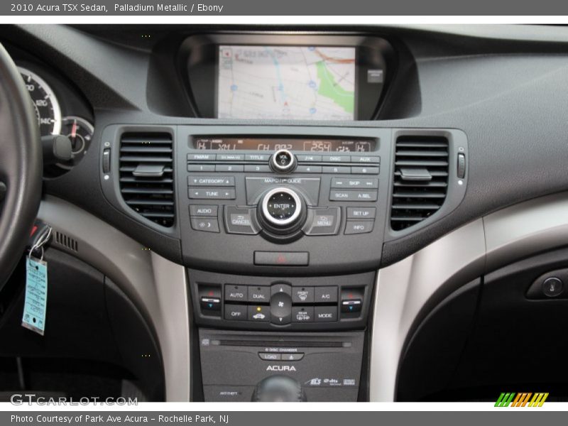 Palladium Metallic / Ebony 2010 Acura TSX Sedan