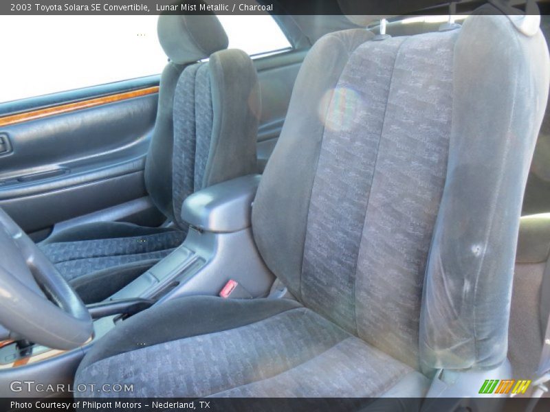 Lunar Mist Metallic / Charcoal 2003 Toyota Solara SE Convertible