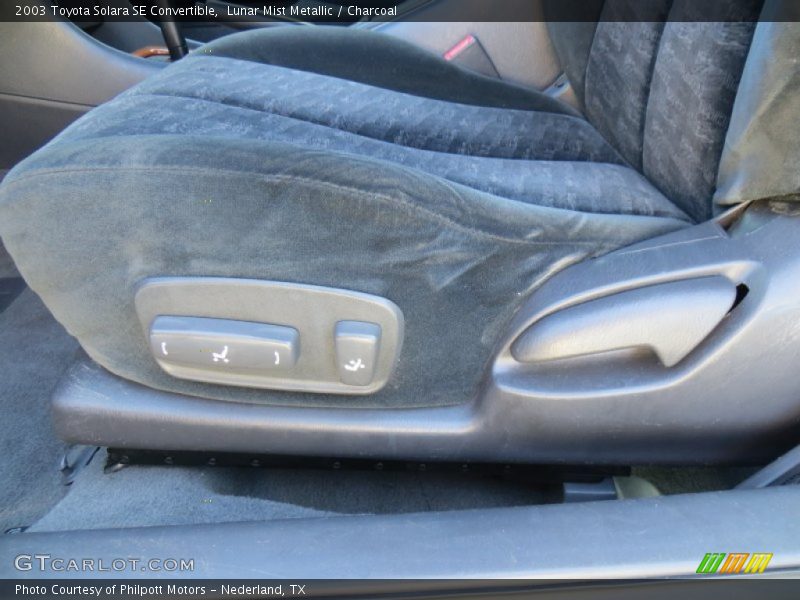 Lunar Mist Metallic / Charcoal 2003 Toyota Solara SE Convertible