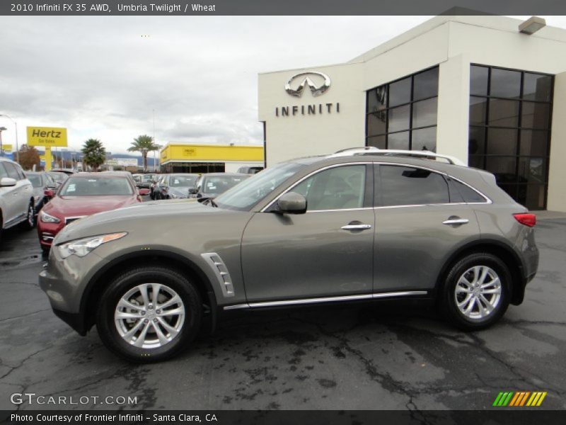 Umbria Twilight / Wheat 2010 Infiniti FX 35 AWD