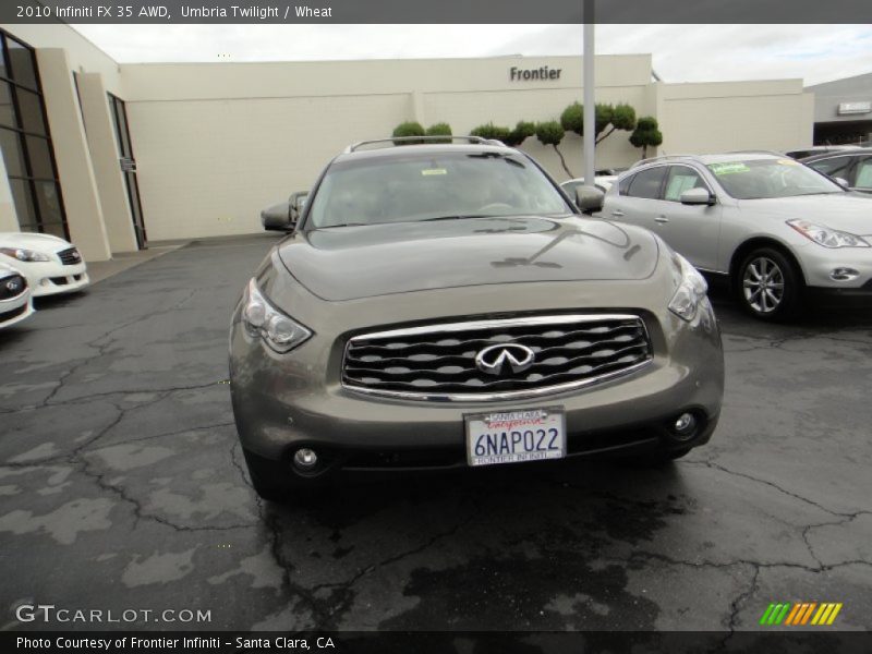 Umbria Twilight / Wheat 2010 Infiniti FX 35 AWD