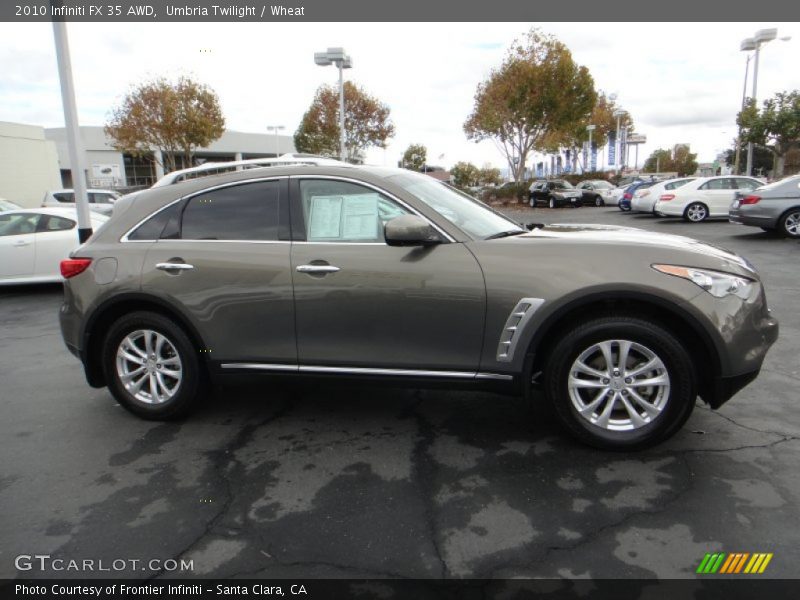 Umbria Twilight / Wheat 2010 Infiniti FX 35 AWD