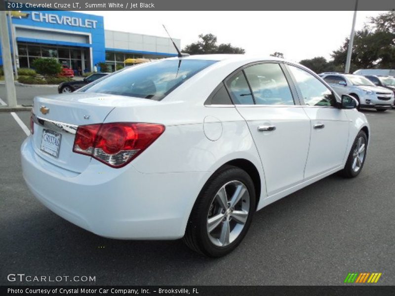 Summit White / Jet Black 2013 Chevrolet Cruze LT