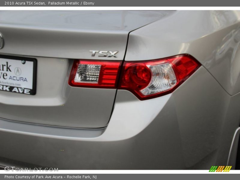 Palladium Metallic / Ebony 2010 Acura TSX Sedan