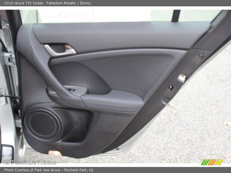 Palladium Metallic / Ebony 2010 Acura TSX Sedan