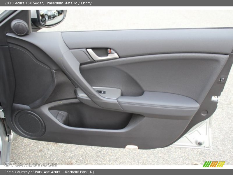 Palladium Metallic / Ebony 2010 Acura TSX Sedan