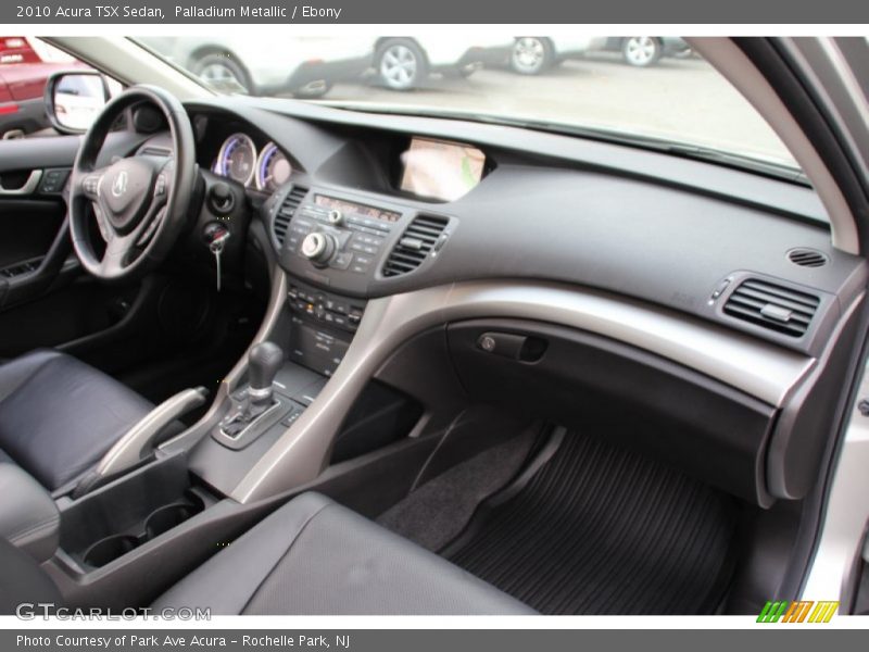 Palladium Metallic / Ebony 2010 Acura TSX Sedan
