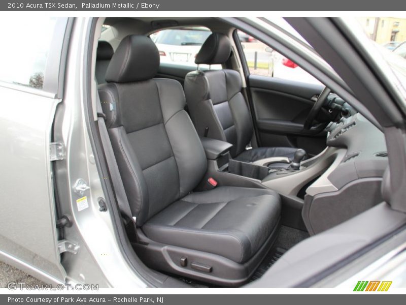Palladium Metallic / Ebony 2010 Acura TSX Sedan