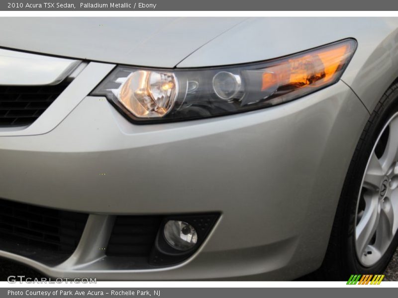 Palladium Metallic / Ebony 2010 Acura TSX Sedan