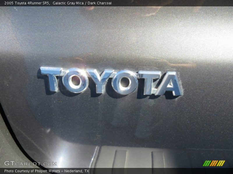Galactic Gray Mica / Dark Charcoal 2005 Toyota 4Runner SR5