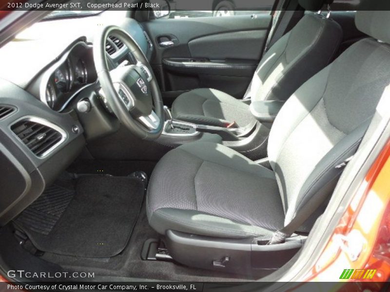 Copperhead Pearl / Black 2012 Dodge Avenger SXT