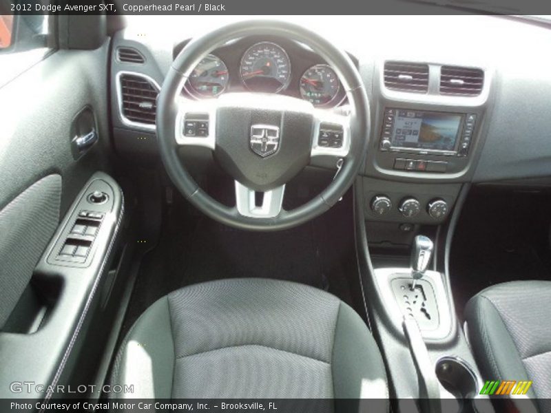 Copperhead Pearl / Black 2012 Dodge Avenger SXT