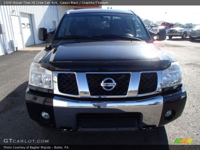 Galaxy Black / Graphite/Titanium 2006 Nissan Titan XE Crew Cab 4x4
