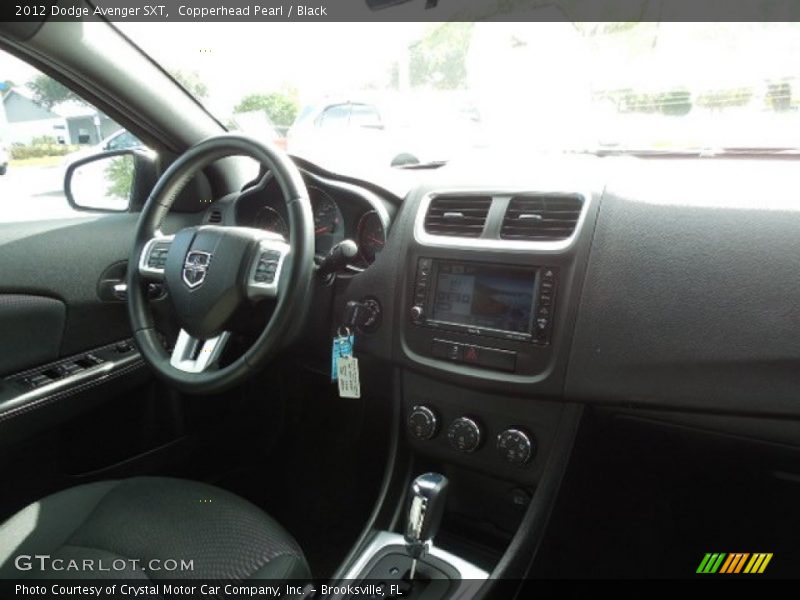 Copperhead Pearl / Black 2012 Dodge Avenger SXT