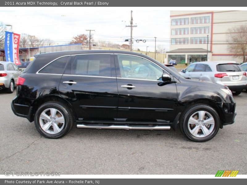 Crystal Black Pearl / Ebony 2011 Acura MDX Technology