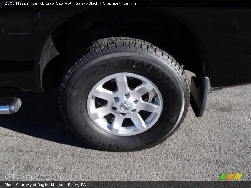 Galaxy Black / Graphite/Titanium 2006 Nissan Titan XE Crew Cab 4x4