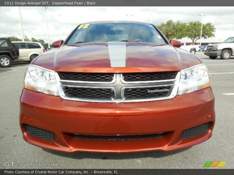 Copperhead Pearl / Black 2012 Dodge Avenger SXT