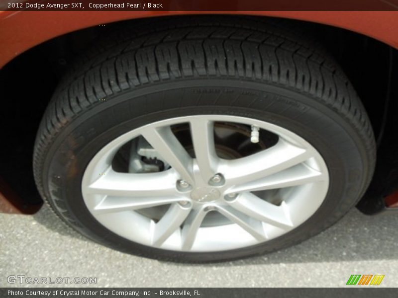 Copperhead Pearl / Black 2012 Dodge Avenger SXT