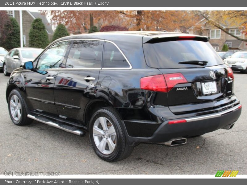 Crystal Black Pearl / Ebony 2011 Acura MDX Technology