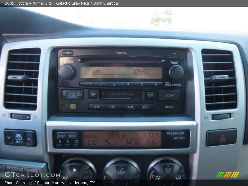 Galactic Gray Mica / Dark Charcoal 2005 Toyota 4Runner SR5