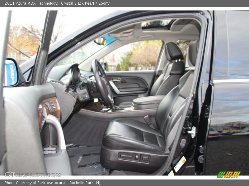 Crystal Black Pearl / Ebony 2011 Acura MDX Technology