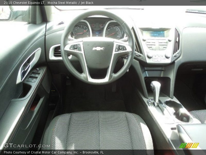 Mocha Steel Metallic / Jet Black 2010 Chevrolet Equinox LT
