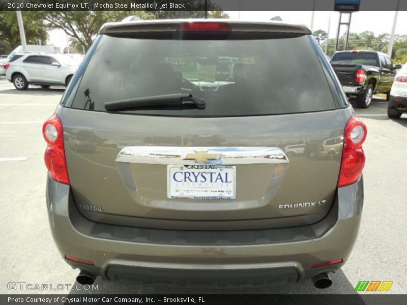 Mocha Steel Metallic / Jet Black 2010 Chevrolet Equinox LT