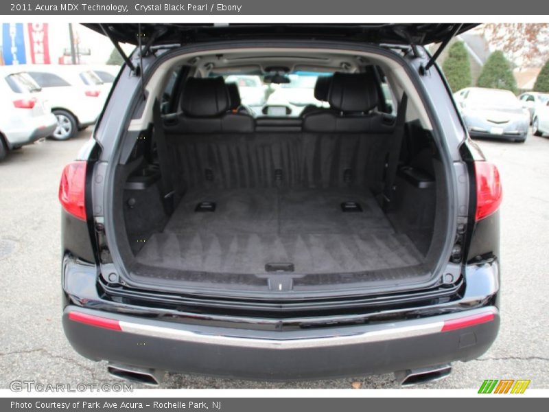 Crystal Black Pearl / Ebony 2011 Acura MDX Technology