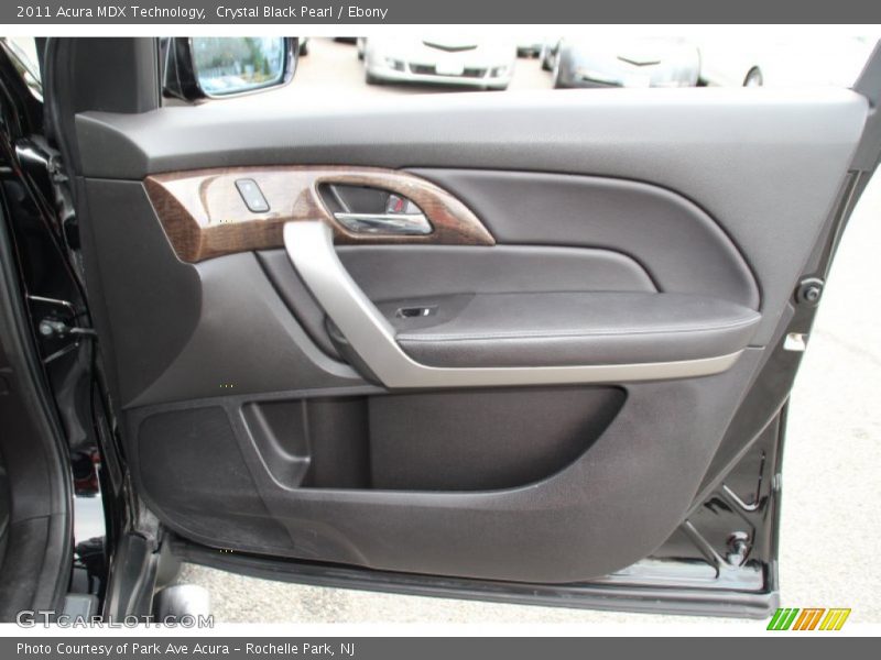 Crystal Black Pearl / Ebony 2011 Acura MDX Technology