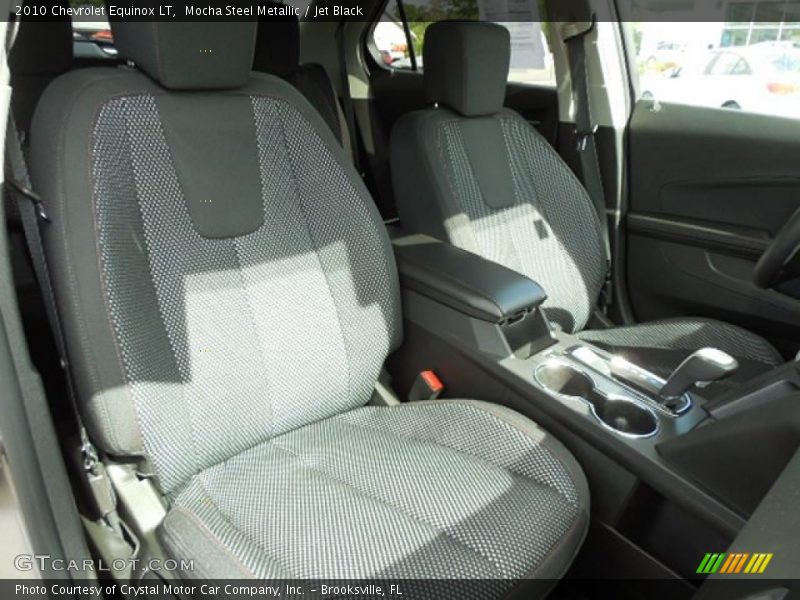 Mocha Steel Metallic / Jet Black 2010 Chevrolet Equinox LT