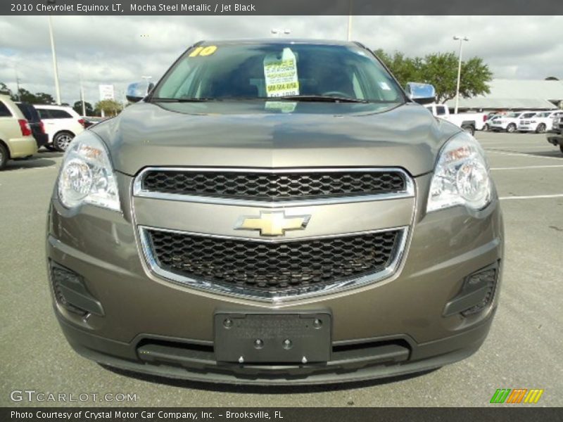 Mocha Steel Metallic / Jet Black 2010 Chevrolet Equinox LT