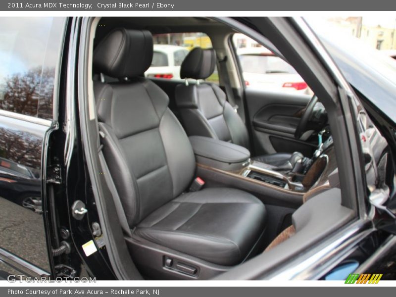 Crystal Black Pearl / Ebony 2011 Acura MDX Technology