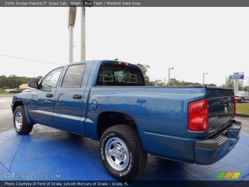 Atlantic Blue Pearl / Medium Slate Gray 2006 Dodge Dakota ST Quad Cab